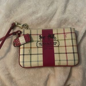 Coach wristlet